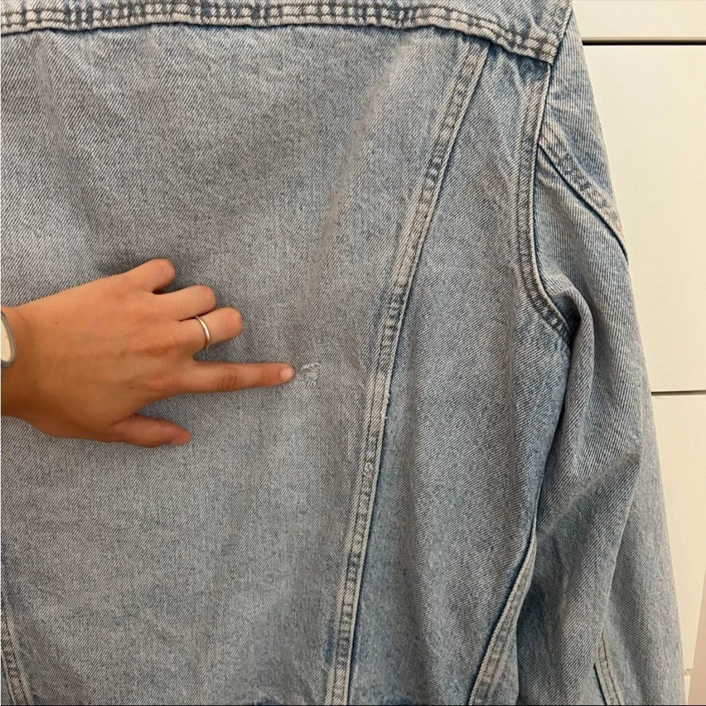 Vintage Levi’s Jean Jacket Sashiko Repaired - Picture 7 of 10